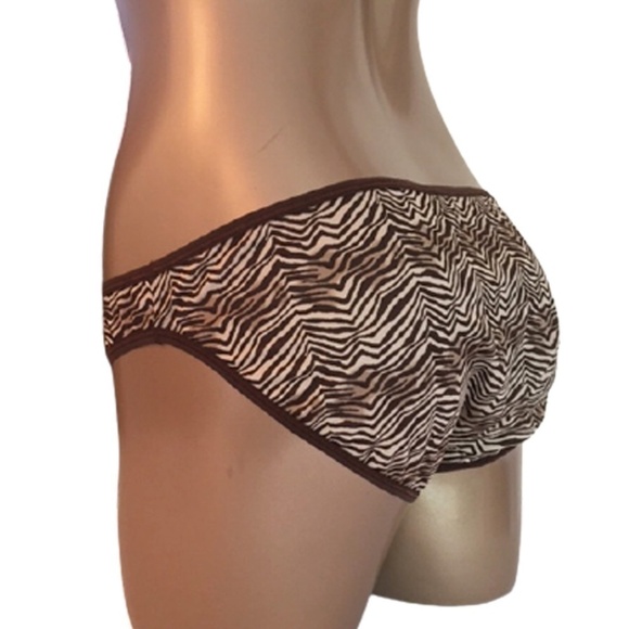 Vassarette Tiger print microfibre bikini panty Brief Underwear XL - Picture 4 of 7
